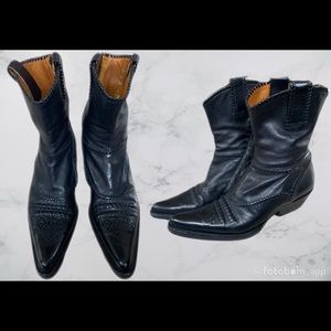 Free Lance Paris Leather Boots In Mint Condition!